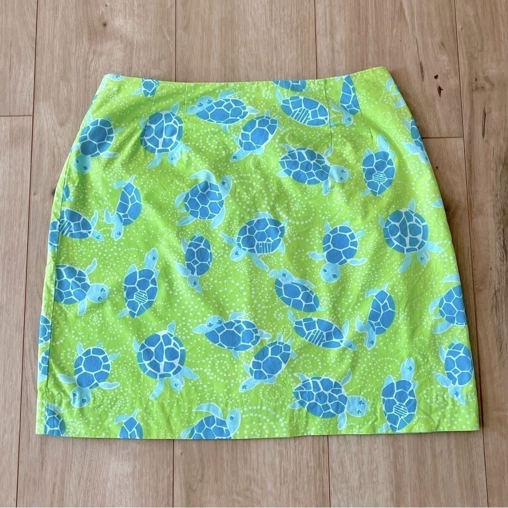 Vintage Lilly Pulitzer Turtle Skirt
